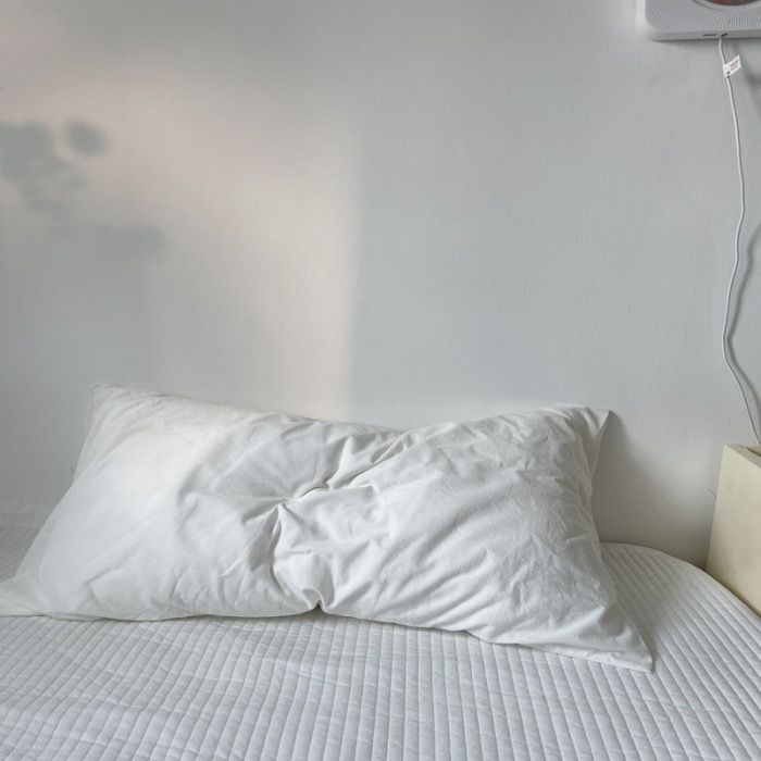 Cotton Pillowcase - White - Salt - 48x74