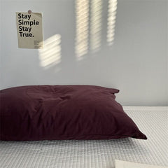Cotton Pillowcase - Purple - 48x74