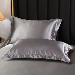 Simulation Silk Pillowcase 48x74cm Polyester Elegant Jade 48x74cm [pair]