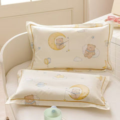 Cotton Cartoon Pillowcase - Moon Bend - 40x60cm