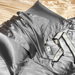 Satin Pillowcase - Blue - 1-Pack - Paris - 48x74cm - Image 5