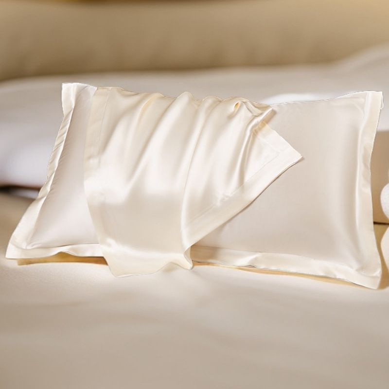 Satin Pillowcase - White/Off White - 1-Pack - 48x74cm