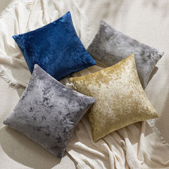 Ice Velvet Pillow Cover Polyester Solid Color 30x50cm Light Pink 55*55cm without pillow core