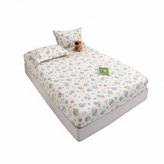 Yuan sheng Home Textiles Cartoon Dog 40s Cotton. Cartoon white bear 150cm/200cm thin mattress model