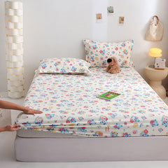 Yuan sheng Home Textiles Cartoon Dog 40s Cotton. Cartoon white bear 150*200cm standard model
