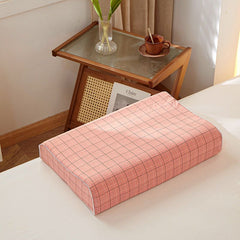 Mengxuan Cotton Pillowcase 4060 Gree coffee Latex cotton pillowcase 40*60 (single pack)