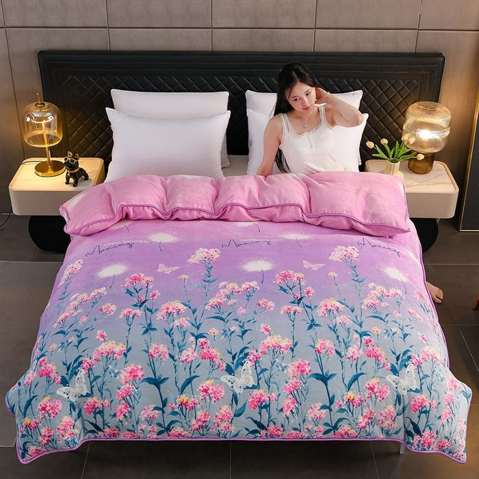 Velvet Quilt Cover - Double - Clover - 200x230cm