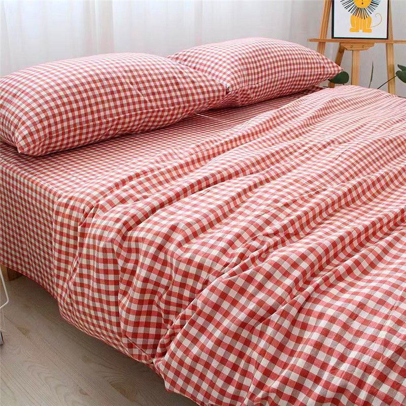 Duo Duo - Floral Quilt Cover - Red - 220x240cm - Image 3
