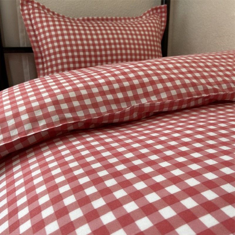 Duo Duo - Floral Pillowcases - Red - 2-Pack - Image 4