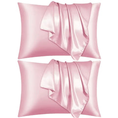 Pillowcase Synthetic Fiber 5176cm Twill Pink pillowcase 51* 76cm