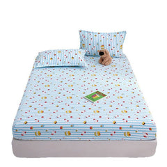Yuan sheng Home Textiles Pure Cotton Cartoon Dog Sheet Cartoon white bear 200cm/220cm thin mattress model