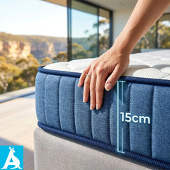Audreamy Pocket Spring Memory Foam Hybrid Gel Mattress – Double