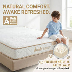 Audreamy Pocket Spring Latex Hybrid Wool Mattress – Double