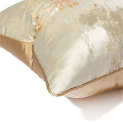 Gold Decorative Luxurious Throw Pillow Covers Jacquard Square Cushion Cases Pillowcase for Bed Sofa Couch Chair Car Home Deco