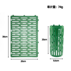 Tree Trunk Protector Guard - 6Pcs Splicable Bark Protectors, Breathable Wildlife Protection  Plant bark anti gnawing artifact