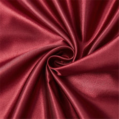 Pillow Case 2 Pack Pillowcase for Hair and Skin Satin Pillow Covers with Zipper Closure (Queen( 20x30in)-Wine Red