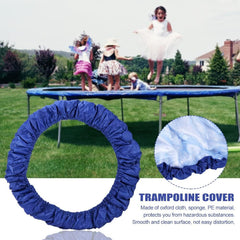 Trampoline Spring Cover Trampoline Replacement Safety Pad Trampoline Cover 3 Layer Shock Absorbent Safety Pad Frames(Size:36i