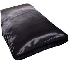 Satin Pillowcase for Hair and Skin Queen Size 20"x30", Silky Pillowcase Set of 2 with Envelope Closure Similar to Silk Pillow