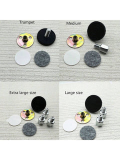 4PC Adjustable Bed Headboard Stabilizer – Prevents Shaking, Random Patterns, Easy Installation 64mm*85mm