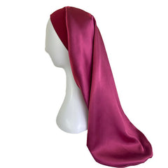 2 Pieces Satin Sleep Cap for Curly Hair and Dreadlock, Long Braids Sleeping Bonnets Silky Hair Bonnet for Women