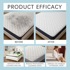 Mattress Dry Cleaning Agent, 300ml 10.14 Fl Oz Mattress Stain Remover, No-Rinse Dry Cleaning Foam for Couch, Carpet & Upholstery Fabric