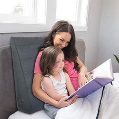 Inflatable Wedge Pillow - Fast Inflating/Deflation Through The Valve, Suitable for Travel/Inflatable Portable Bed Wedge