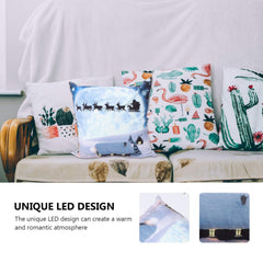 1pc Short Plush Autumn Winter Pillow case Square Pillows  Decorate Pillow Cushion Cushion Pillow case Printing Household