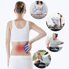 Lumbar Support Pillow for Sleeping, 3D Air Mesh Back Pillow for Bed, Adjustable Height Lumbar Pillow for Lower Back Pain Reli