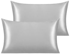 Satin Pillowcase - Silver/Grey - Queen - Image 8