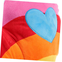 1pc Heart Cushion Heart Throw Home Décor Aesthetic Pillows Blanket for Kids Toys Decor Heart Shape Pillow Chair Toddler Fluff