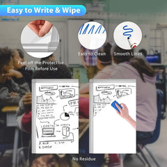 CARLA HOME Whiteboard Easel Portable Magnetic Dry Erase Board with Adjustable Tripod Stand & Height Adjustable for Office & H