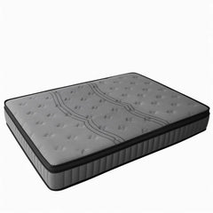Sleep On Bedding Pocket Spring Memory Foam Hybrid Euro Top Mattress – Double