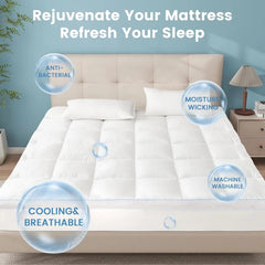 Sleep On Bedding Memory Foam Bamboo Mattress – King Single