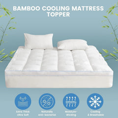 Sleep On Bedding Memory Foam Bamboo Mattress – King Single