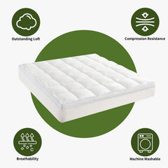 Sleep On Bedding Memory Foam Bamboo Mattress – Super King