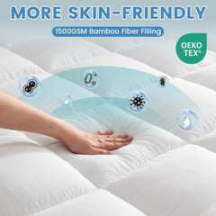 Sleep On Bedding Memory Foam Bamboo Mattress – Super King