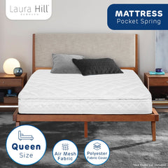Laura Hill Pocket Spring Pillow Top Mattress – Queen