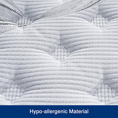 Sleep On Bedding Pocket Spring Memory Foam Latex Pillow Top Mattress – King Single