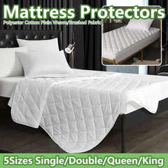 Hotel Mattress Comfort Pads Fabric Bedding Topper Mattress Protectors Cover - 153x203cm-Brushed