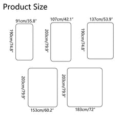 Hotel Mattress Protection Pads Bedding Comfort Mattress Topper Pads Mattress - 137x190cm-Brushed Fabric
