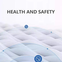 Hotel Mattress Protection Pads Bedding Comfort Mattress Topper Pads Mattress - 137x190cm-Brushed Fabric