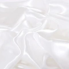 Silk Envelope Pillowcase Soft Satin Protective Cover for Bed Sleep Comfort - Silver
