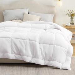 Luxury Hotel Quilt Core – Soft Microfiber Down Alternative Comforter for All Seasons - 140x210cm-Cotton