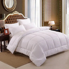 Luxury Hotel Quilt Core – Soft Microfiber Down Alternative Comforter for All Seasons - 160x210cm-Brushed