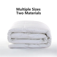 Luxury Hotel Quilt Core – Soft Microfiber Down Alternative Comforter for All Seasons - 210x210cm-Brushed