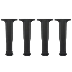 4pcs Adjustable Bed Frame Feet Ribbed Furniture Support Legs Sturdy Foundation