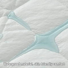 Hotel Mattress Protector Bed Top Cover Waterproof Fitted Sheet Bedroom Hygiene - 137x190cm