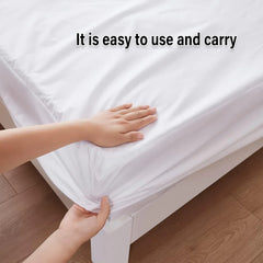 Waterproof Mattress Protector Fitted Sheet Bed Cover for Single King Single Double Queen - 99x190cm