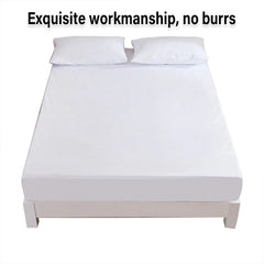 Waterproof Mattress Protector Fitted Sheet Bed Cover for Single King Single Double Queen - 99x190cm