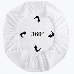 Waterproof Mattress Protector Fitted Sheet Bed Cover for Single King Single Double Queen - 99x190cm